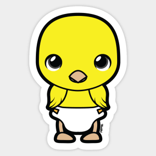 Year of the Chick Tooniefied Sticker